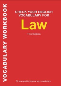 CHECK YOUR ENGLISH VOCABULARY FOR LAW