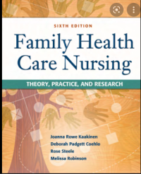 FAMILY HEALTH CARE NURSING: THEORY, PRACTICE AND RESEARCH