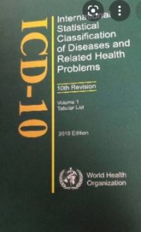 INTERNATIONAL STATISTICAL CLASSIFICATION OF DESEASES AND RELATED HEALTH PROBLEMS (ICD-10)