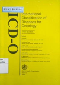 INTERNATIONAL CLASSIFICATION OF DESEASES FOR ONCOLOGY (ICD-0)