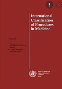 INTERNATIONAL CLASSIFICATION OF PROCEDURES IN MEDICINE