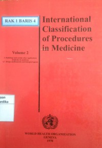 INTERNATIONAL CLASSIFICATION OF PROCEDURES IN MEDICINE