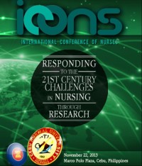 PROSIDING: ICONS INTERNATIONAL CONFERENCE OF NURSES: RESPONDING TO THE 21ST CENTURY CHALLENGES IN NURSING THROUGH RESEARCH