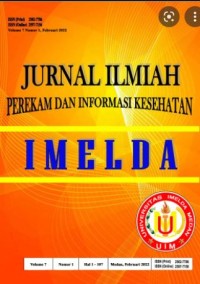 JURNAL ILMIAH PEREKAM DAN INFORMASI KESEHATAN IMELDA