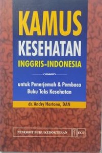 KAMUS KESEHATAN INGGRIS INDONESIA