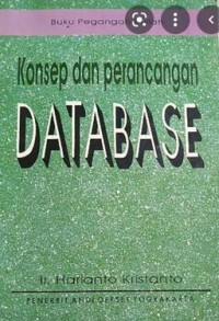 Image of KONSEP DAN PERANCANGAN DATA BASE