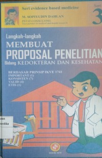 LANGKAH LANGKAH MEMBUAT PROPOSAL PENELITIAN