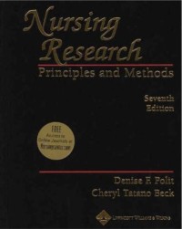 Nursing Research: Principles and Methods