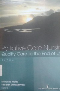 PALLIATIVE CARE NURSING QUALITY CARE TO THE END OF LIFE