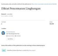 PENCEMARAN LINGKUNGAN