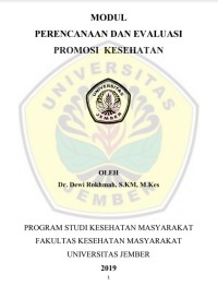 PERENCANAAN DAN EVALUASI PROMOSI KESEHATAN