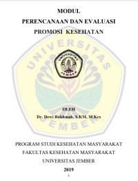 PERENCANAAN DAN EVALUASI PROMOSI KESEHATAN