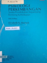 Psikologi Perkembangan : suatu pendekatan sepanjang rentang kehidupan