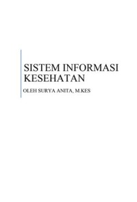 SISTEM INFORMASI KESEHATAN