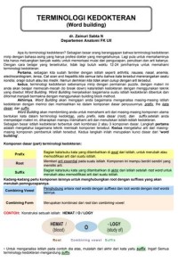 TERMINOLOGI KEDOKTERAN