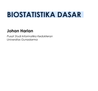 BIOSTATISTIKA DASAR