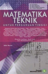 MATEMATIKA TEKNIK UNTUK PERGURUAN TINGGI