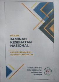 MODUL JAMINAN KESEHATAN NASIONAL