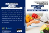 Image of RUANG LINGKUP ILMU GIZI
KESEHATAN MASYARAKAT