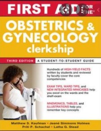 First Aid for the Obstetrics & Gynecology Clerkship