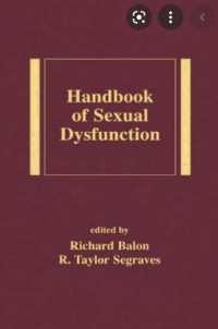 Handbook of Sexual Dysfunction